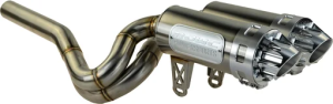 Mud Editon Slip-on Muffler Silver