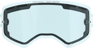 Lentilă Dublă Alpinestars Supertech Wide Vision Roll-Off Blue